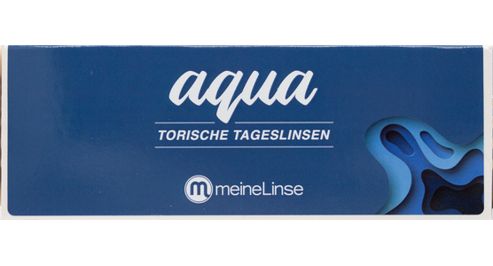 meineLinse aqua torische Tageslinsen 30er Kontaktlinsen - Ansicht 2