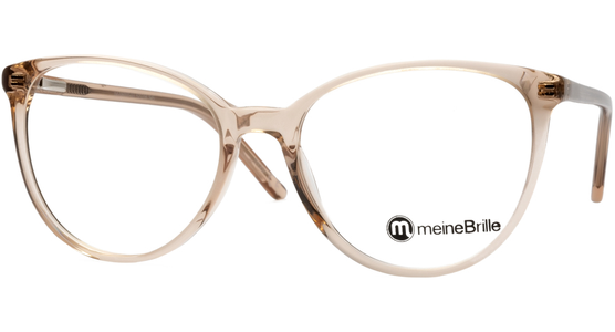 meineBrille 04-06000-03, Sand Cateye Brille - Ansicht 2