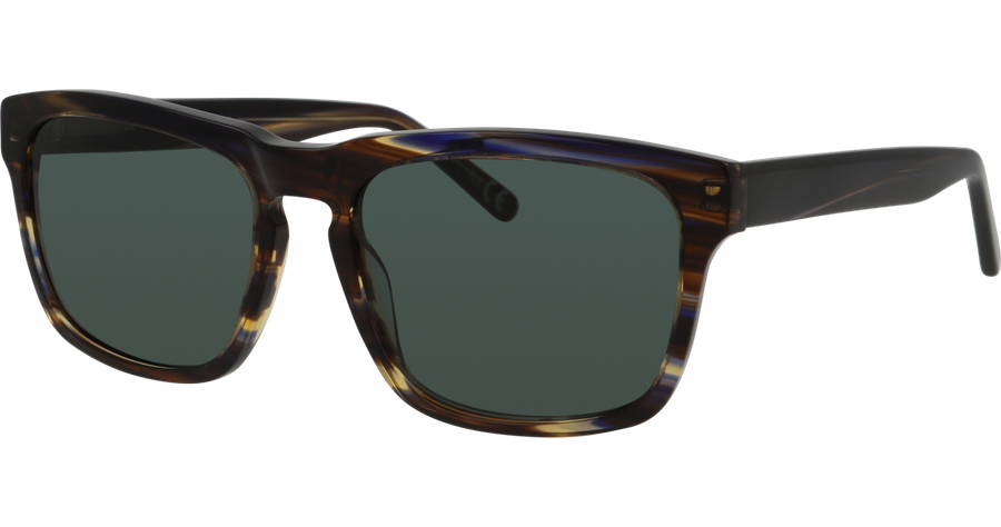 SunRay 06-47070-01 5517, Dunkelbraun/ Blau mamoriert Sonnenbrille