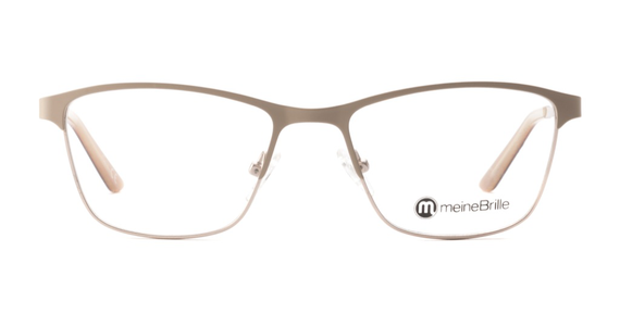 meineBrille 04-87020-02, Gold/Creme Matt front - Ansicht 3