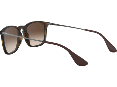 Ray-Ban Sonnenbrille Herren Ray-Ban Chris RB4187 Matt Havanna / Verlauf Braun 856/13 54 Ansicht 4