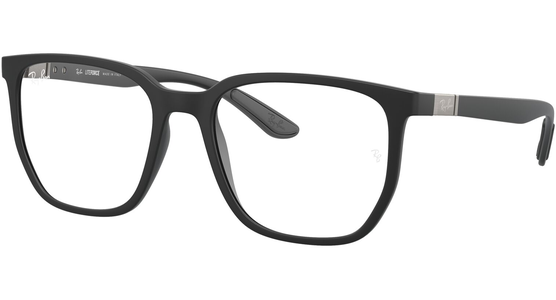 Ray-Ban Brille RX7235 5204, Schwarz matt - XLARGE - Ansicht 2