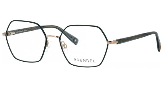 Brendel 902435 54 40 Quadratisch Brille Damen Grün, Metall - Ansicht 2