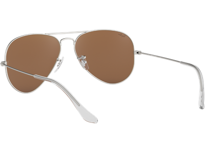 Ray-Ban Aviator Flash Lenses RB3025 019/Z2 Silber/Verspiegelt 58 - MEDIUM - Ansicht 5