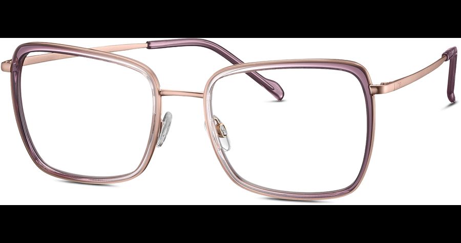 Titanflex Brille 826039 55 25 Damen Gold Schmetterling