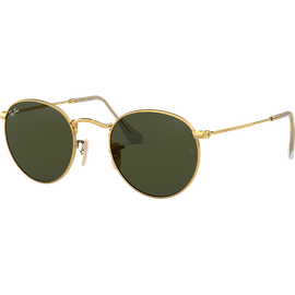 Ray-Ban Round Metal RB3447 001 Sonnenbrille Herren