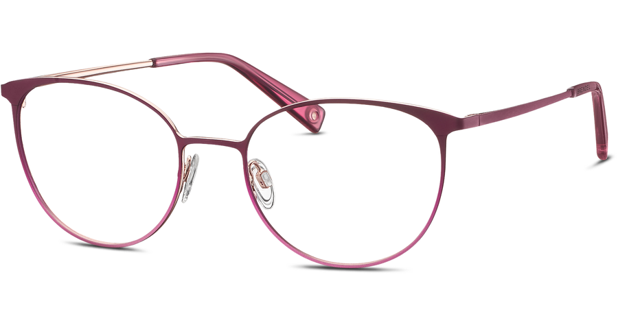 Brendel 902389 52 55 Brille Damen Rot Metall Rund