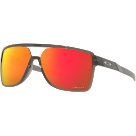Oakley Castel 0OO9147 914705, Matte Grey Smoke/Prizm Ruby Sport-Sonnenbrille