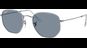 Ray-Ban RB3548N 003/02 Hexagonal Flat Lenses 