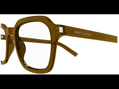 Saint Laurent Brille Unisex Saint Laurent SL 715 SLIM OPT 49 Braun Ansicht 3
