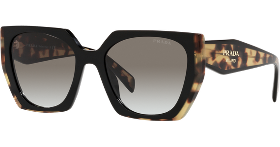 Prada PR 15WS 3890A7 Sonnenbrille Schwarz Tortoise Medium - Ansicht 2