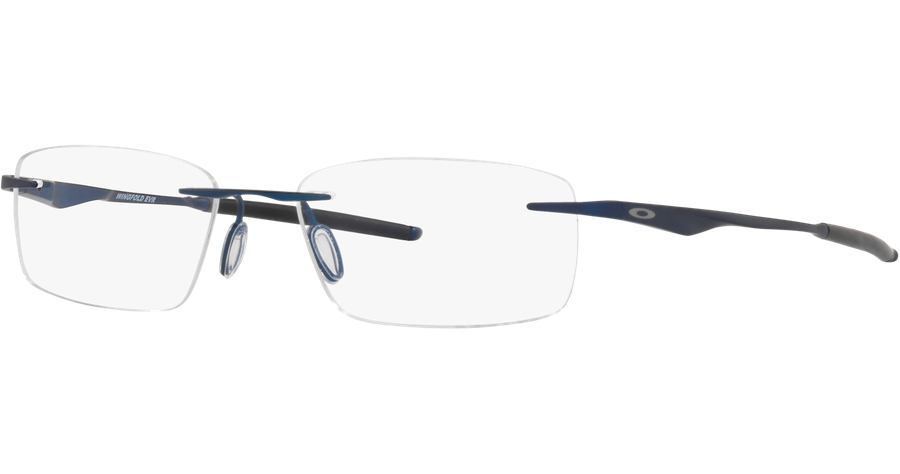 Oakley Wingfold EVR OX5118 511804 - Brille Herren - Fassung: Blau, Titan, Rechteck