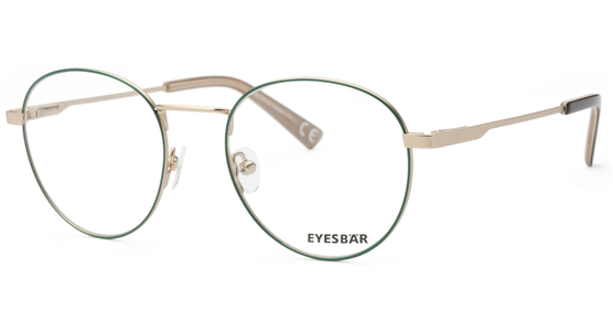 Eyesbär 01-14370-02 - Brille Kinder - Fassung: Gold, Edelstahl, Panto - Ansicht 2