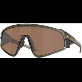 Oakley Latch Panel OO9404 940403 - Sonnenbrille Unisex - Fassung: Grün, Kunststoff, Rechteck - Glasfarbe: Grau