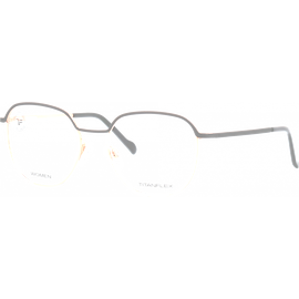 Titanflex Brille 826020 53 12 Damen Schwarz Metall