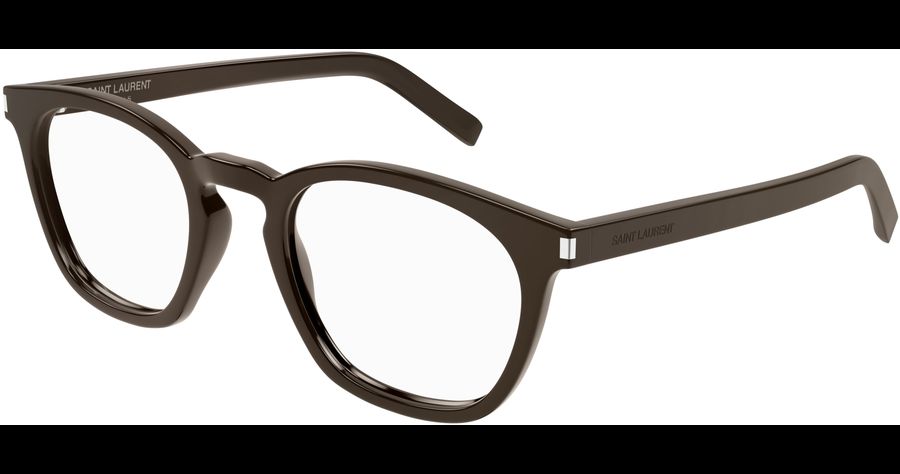 Saint Laurent Brille Unisex Saint Laurent SL 28 OPT 50 Braun Ansicht 1