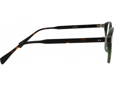 meineBrille Brille Unisex meineBrille 04-30070-01, Dunkelgrün/Havanna Ansicht 3