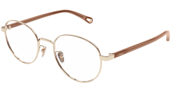 Chloé Brille CH0216OA Gold Damen Metall Rund - Ansicht 2