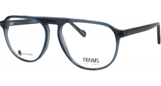 FRAIMS NATURE 03-41200-02 River, blaugrau transparent glänzend Brille - Ansicht 2