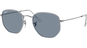 Ray-Ban RB3548N 003/02 Hexagonal Flat Lenses 