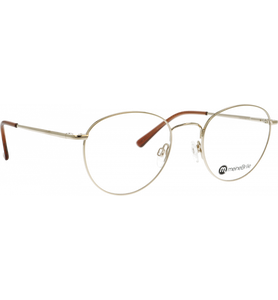 meineBrille 04-20200-01 Gold glänzend Schrägansicht rechts - Ansicht 5