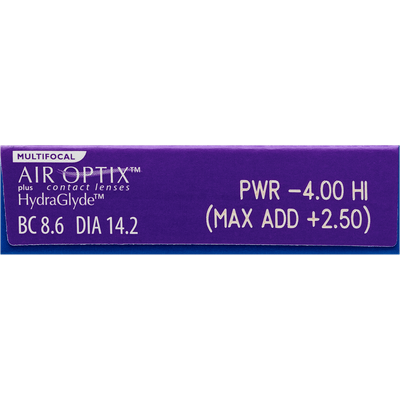  Air Optix plus HydraGlyde multifocal 6er Monatslinsen Ansicht 4