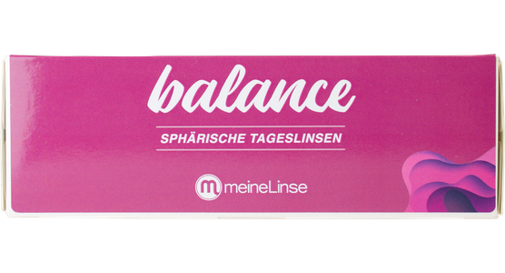 meineLinse balance sphärische Tageslinsen 30er Kontaktlinsen - Ansicht 2