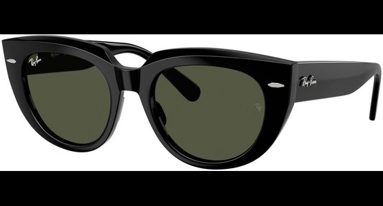 Ray-Ban Doreen RB2286 901/31 - Sonnenbrille Damen - Fassung: Schwarz, Kunststoff, Eckig - Ansicht 2
