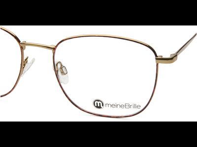 meineBrille 04-12060-02, Gold/ Havanna matt Nah