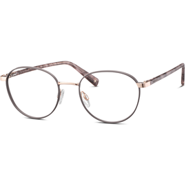 Brendel 902445 49 50 - Brille Damen - Fassung: Rot, Metall, Panto