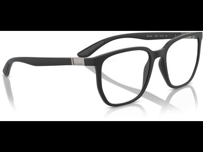 Ray-Ban Brille Unisex Ray-Ban RX7235 5204, Schwarz matt - XLARGE Ansicht 4