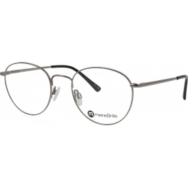 meineBrille 04-20200-02 Gun hell glänzend Schrägansicht links