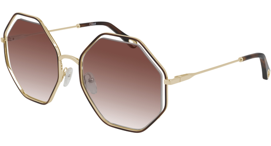 Chloé CH0046S HAVANA Sonnenbrille - Ansicht 2