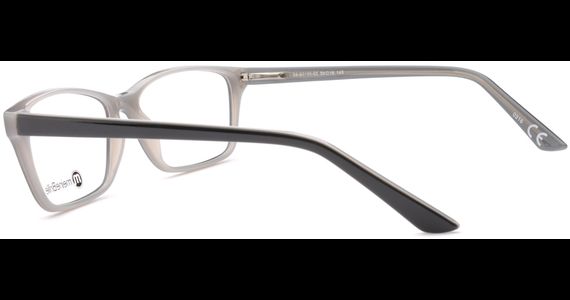 meineBrille 04-69190-02, Schwarz/Milky seite - Ansicht 4