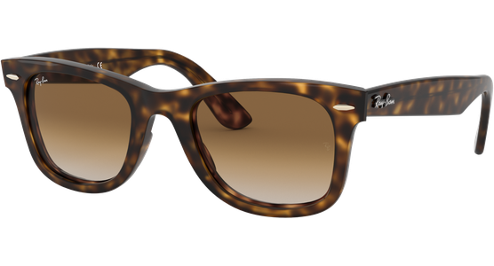 Ray-Ban Sonnenbrille RB2132 New Wayfarer Classic Glänzend Tortoise / Braun 710/51 55 - Ansicht 2