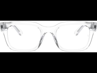Ray-Ban Brille Unisex Ray-Ban Chad RX7217 8321, Glänzendes Transparent Ansicht 2