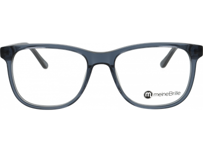  meineBrille 04-40170-03, Blau-Grau Transparent glänzend Ansicht 2