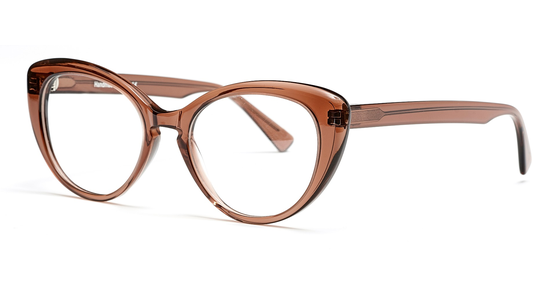 FRAIMS 03-97120-01 Marilyn, Kastanie Kristall Cateye Brille - Ansicht 2