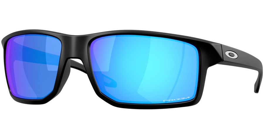 Oakley Gibston XL OO9470 947003 - Sonnenbrille Unisex - Fassung: Schwarz, Kunststoff, Irregulär