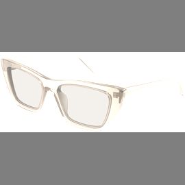 Saint Laurent SL 276 MICA - 045 Braun/Hellgrau - Größe M Damen-Sonnenbrille