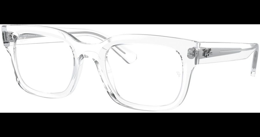 Ray-Ban Brille Chad RX7217 8321, Glänzendes Transparent - LARGE