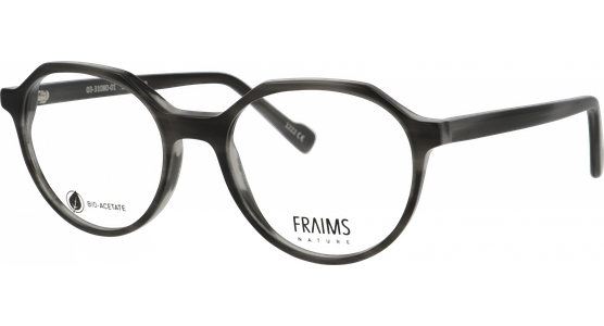 FRAIMS NATURE 03-31080-01 Naoki, Steingrau meliert glänzend Brille - Ansicht 2