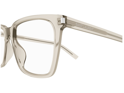 Saint Laurent Brille Damen Saint Laurent SL 717 SLIM 54 Beige Ansicht 3