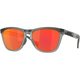 Oakley Frogskins Range OO9284 928401 55 - Sonnenbrille Herren - Fassung: Grau, Kunststoff, Rund - Glasfarbe: Rot
