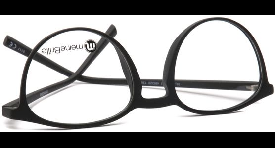 meineBrille 04-79010-01, Schwarz Matt umgedreht - Ansicht 6