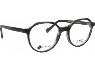 FRAIMS Brille Unisex FRAIMS NATURE 03-31080-01 Naoki, Steingrau meliert glänzend Ansicht 4