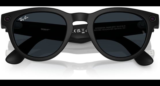 Ray-Ban Meta Headliner RW4009 601S1Z 50 Matt Schwarz selbsttönende Gläser Grau (Gen 1) - Ansicht 4