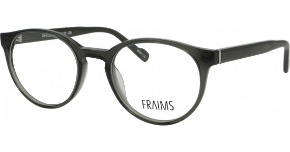 FRAIMS Brille 03-41230-02 Kim, dunkelgrau kristall glänzend Damen Kunststoff, Panto - Ansicht 2