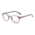 meineBrille 04-79000-01, Rot/Schwarz Matt links